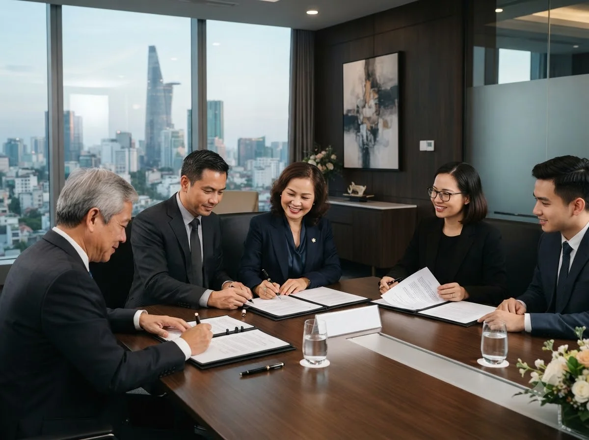 Ký kết giao dịch M&A và đầu tư